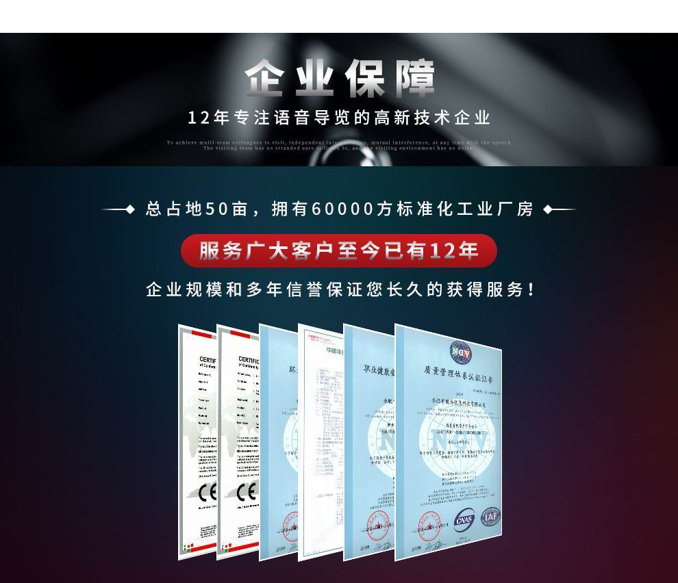展廳分區講解系統